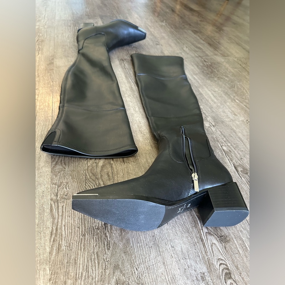 Marc Fisher LTD | Noemi Faux Leather Tall Boot - Picture 3 of 6